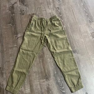 Linene, drawstring comfy pants